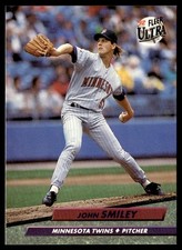 1992 Ultra John Smiley Minnesota Twins #400