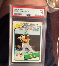 Rickey Henderson Cards, Rookie Card and Autographed Memorabilia Guide 5