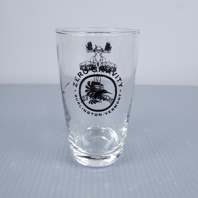 Zero Gravity Brewing 8oz Flight Glass Oktoberfest Burlington Vermont Craft Beer