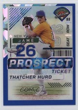 2024 Panini Prospect Edition Blue Ice Prizm /299 Thatcher Hurd #183 0q3