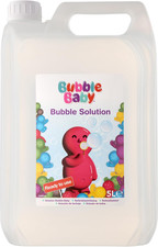 Bubble Solution 169 Fl Oz 1.3 Gallon Premium Pre-Mix Bubble Liquid Refill for