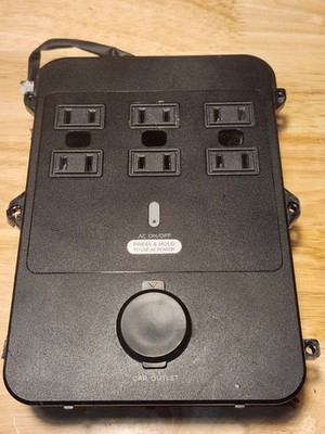  OEM EcoFlow DELTA (Model EF3 Pro) AC Outlet & 12V DC Port Faceplate Assembly