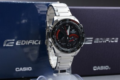 [MINT]  CASIO EDIFICE ECB-900 Black Digital-Analog Solar Men's Watch From JAPAN