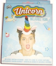 NEW Inflatable Unicorn Horn Headband Party Novelty Club or Birthday costume