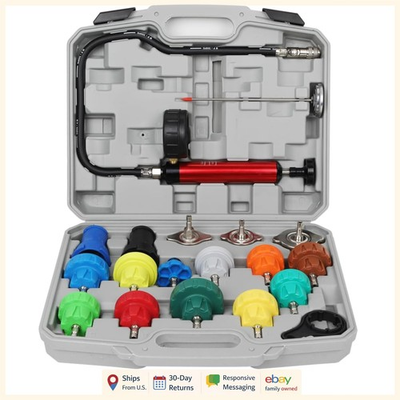 #ad #ad Radiator Pressure Testing Kit for Efficient Coolant Replacement and Air Removal $63.91
