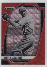 2025 Panini Prizm Ruby Wave Prizm Grover Alexander #102 HOF 0o6v