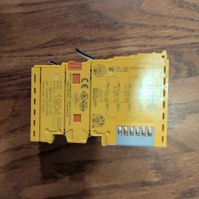 Lot of 4 Beckhoff EL1904 4-Ch Digital Input Terminal TwinSAFE EtherCAT 24V