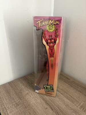Tiger Electronics 80-618 1996 13 1/2in Talking Turbo Man Action