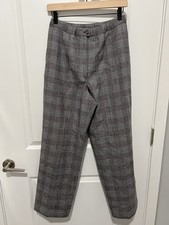 Vintage Pendleton Women's Plaid 100 Virgin Wool Pants Size 12 Movie Apparel