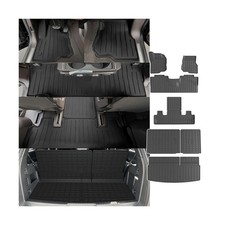 7 Seats Floor Mat Compatible with 2018-2024 Ford Expedition Cargo Mat 3rd Bac...