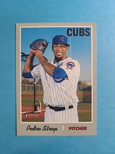 Pedro Strop 2019 Topps Heritage Baseball Card # 346 J5232