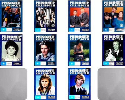 Prisoner Cell Block H: Volumes 1-10, Episodes 1-160 (DVD, 40-Disc set) NEW