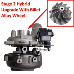 Hybrid Turbolader Porsche Cayenne 3.0 TDI 92A Upgrade Stage 2 Turbo 059145722R