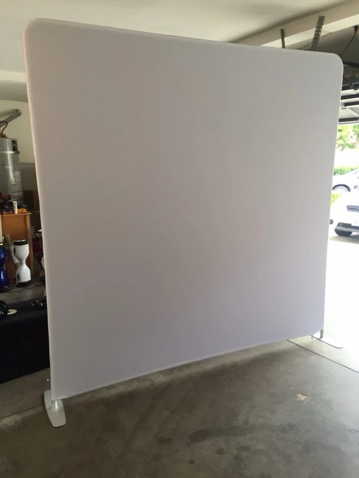 Cubierta de telón de fondo 8x8 negro y dorado geotensión solamente - tela elástica (sin marco) Foto 2 de 2