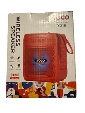 Yoco Wireless Speaker Model Y318, Color Black