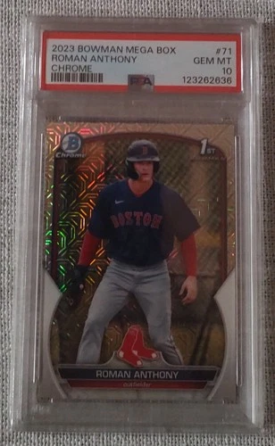 2023 Bowman - Chrome Prospects Roman Anthony #BCP-71 Mojo Refractor (RC) PSA 10!