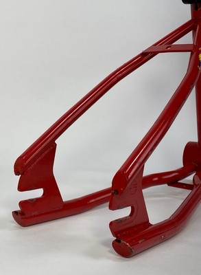 1995 Giant Total Chaos Off Road BMX Frame Fork Set Red Old Mid