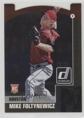 2015 Donruss Preferred Cut to the Chase Gold 2/25 Mike Foltynewicz Rookie RC 0e8