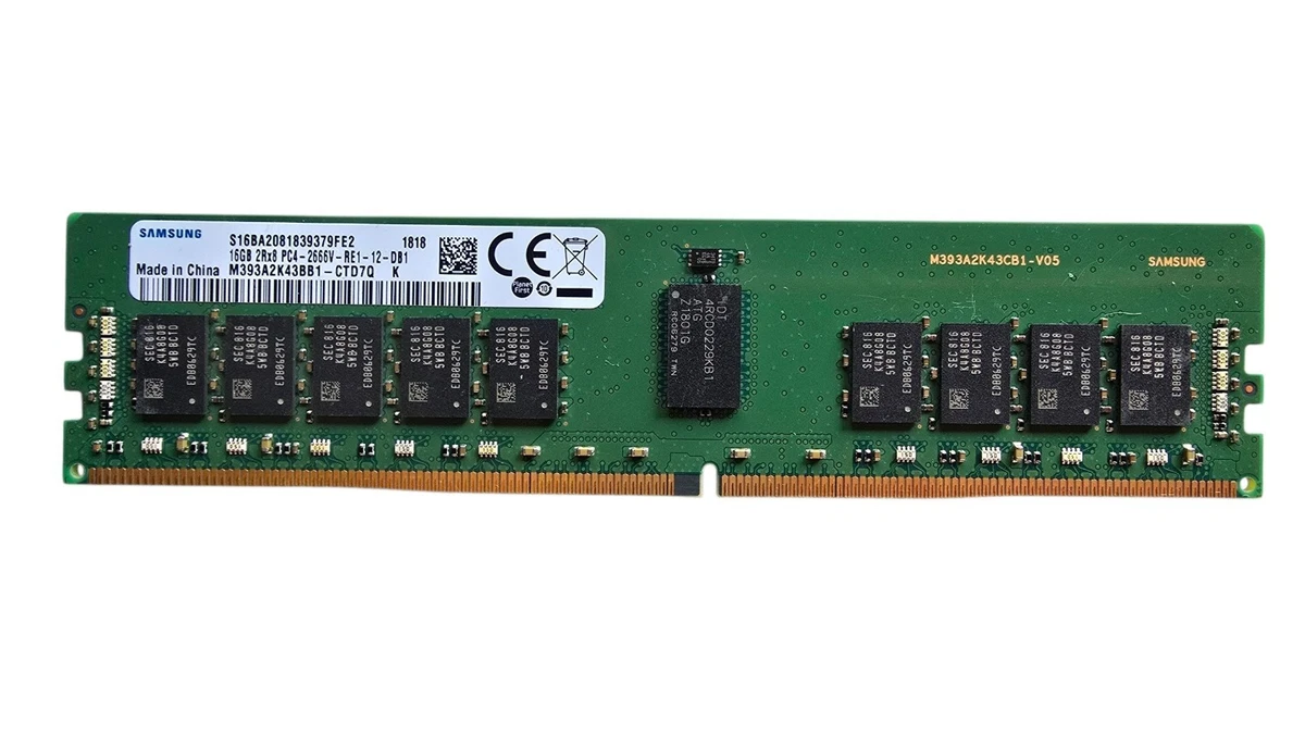 Samsung DDR4 SDRAM ECC Enterprise Network Server Memory (RAM) for
