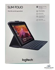 NEW Open Box - Logitech Slim Folio Keyboard Case for iPad 5th/6th Gen 920-009017