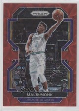 2021-22 Panini Prizm Choice Red Prizm 68/88 Malik Monk #56 hs9