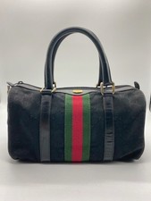 Gucci Vintage GG Canvas Sherry Line Mini Boston Bag Authenticity