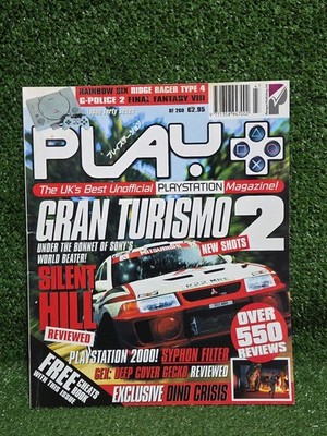 PlayStation Play Magazine Issue 47 SILENT HILL, GRAN TURISMO 2 Video Gaming