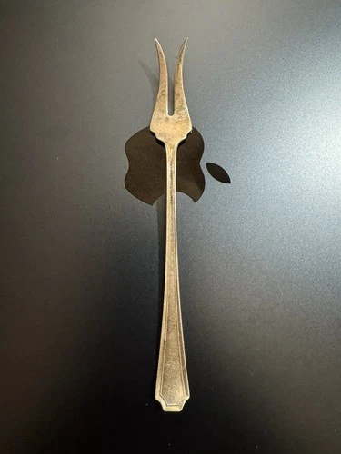 VTG Gorham Greenbriar Sterling Silver Olive/Pickle Fork 6" Weight Is 20.8 Grams