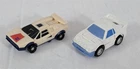 X-302 VINTAGE 1980'S HASBRO G1 TRANSFORMERS SEARCHLIGHT & BREAKDOWN FIGURES