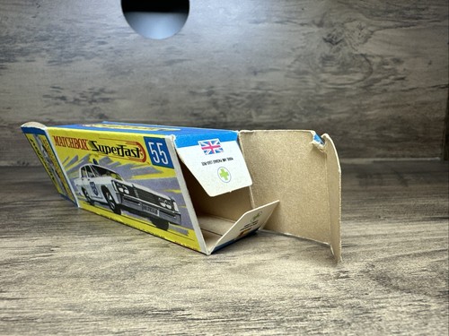 Lesney Matchbox Superfast 55 MERCURY POLICE CAR Original Box - Picture 8 of 12
