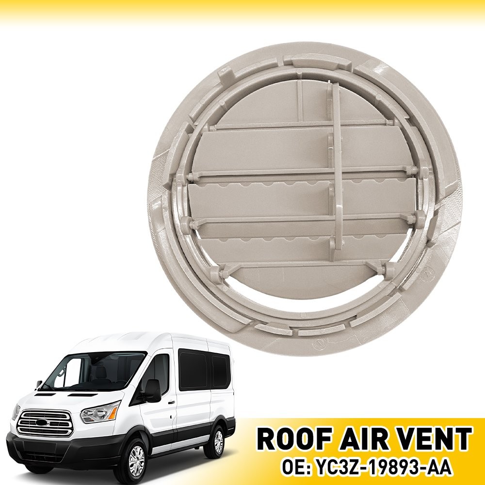 Headliner Roof AC Heater Air Vents Grille For 2015-25 Ford Transit YC3Z-19893-AA