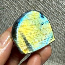 46g Natural Labradorite Freeform Polished Mineral Specimen Healing Stone #47