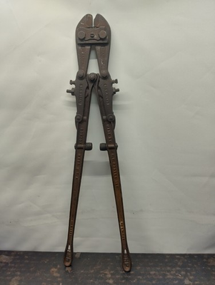 #ad #ad HK Porter No. 2 Bolt Cutters HKP USA Bulldog Chipped Jaws AS IS 1892 Vintage 36quot; $47.92