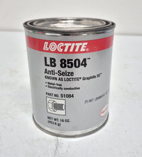 Loctite LB 8504 Item Henkel 51084 Anti-Seize Graphite 50 16 OZ Can 08/25