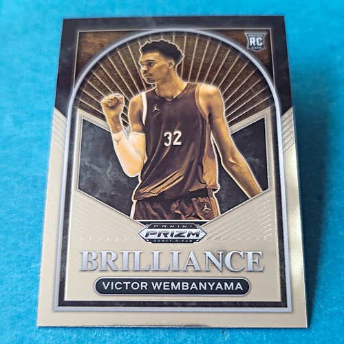 Panini 2023 Prizm Draft Picks Victor Wembanyama Brilliance RC Insert No. 1