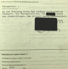 GM Opel Olympia Rekord A 1964  1.7  67 PS  Fahrzeugbrief Brief Papiere Dokumente