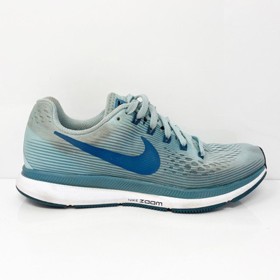Nike Womens Air Zoom Pegasus 34 880560-408 Blue Running Shoes Sneakers Size 