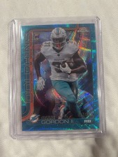 2025 Topps Chrome Ollie Gordon II RC Aqua Refractor  - /199 Miami Dolphins