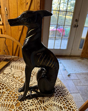 Greyhound/whippet sculpture