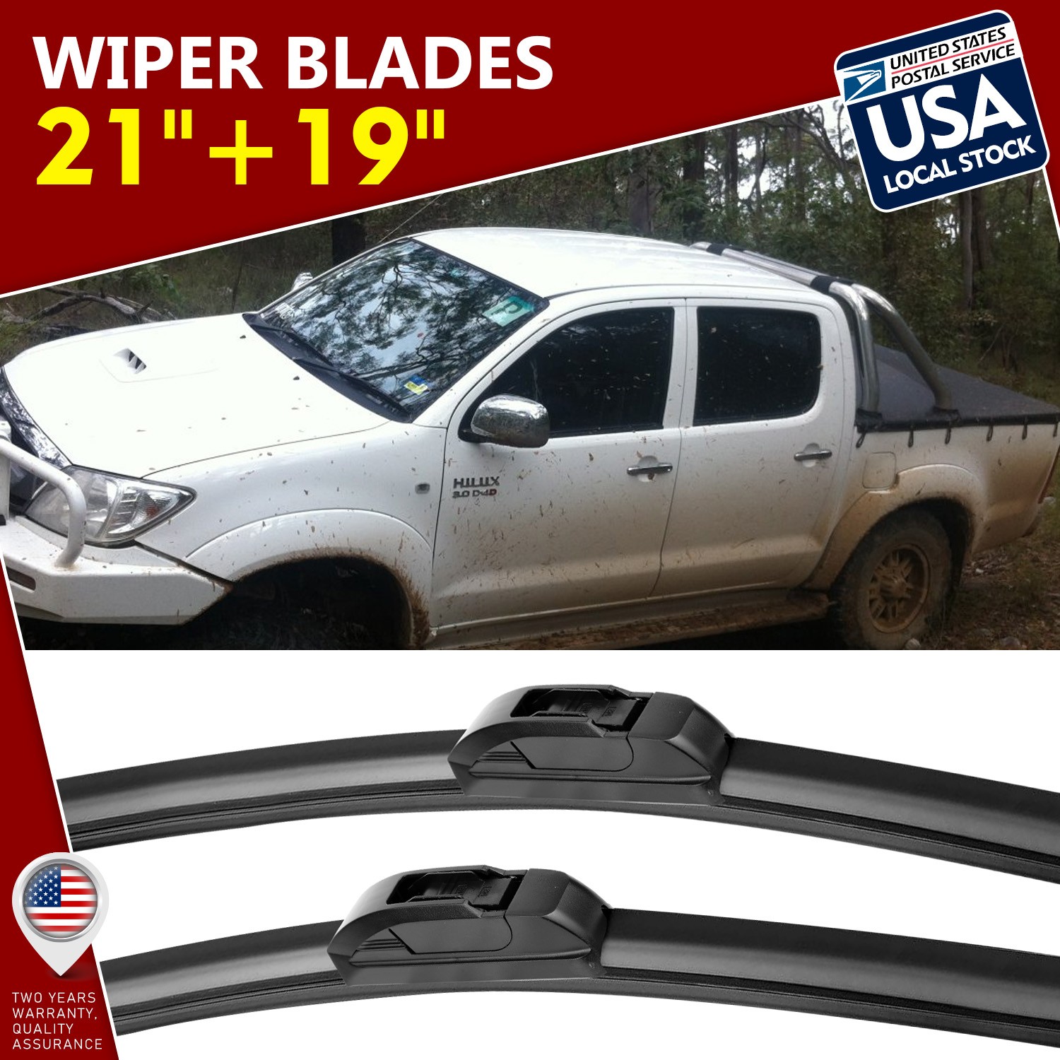 NEW Durable Windshield Wiper Blades 21