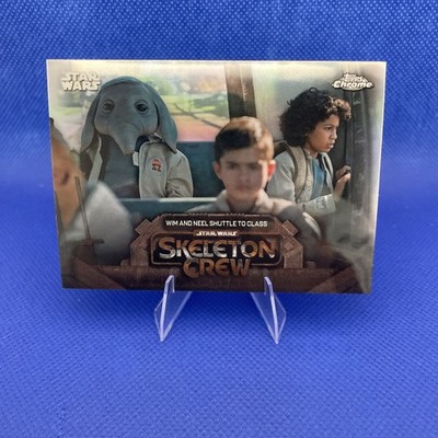 2025 Topps Chrome Star Wars Wim and Neel Shuttle To Class Skeleton Crew #SC-2