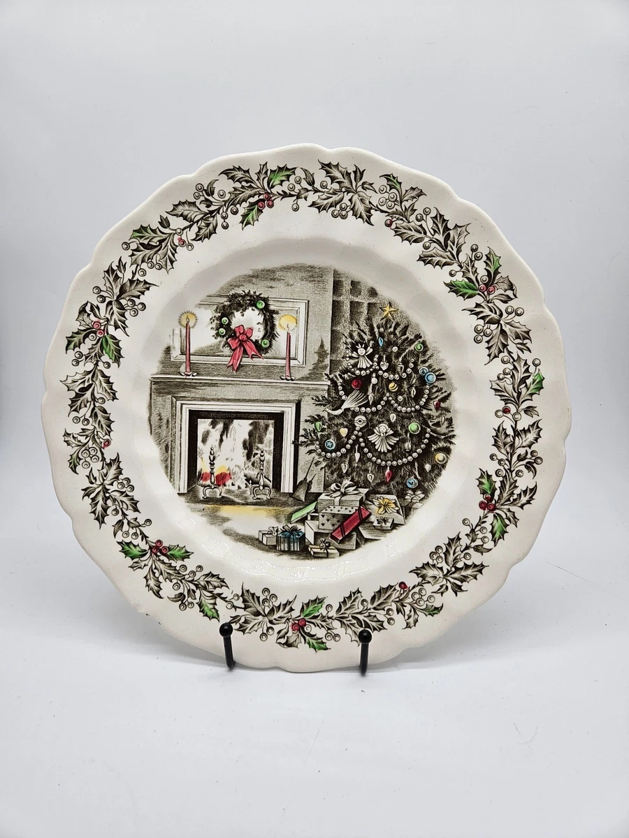 ジョンソンブラザーズ　クリスマス　プラター　新品未使用　一級品 Johnson Brothers Christmas for sale | eBay