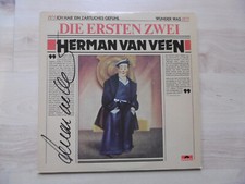 Herman van Veen Autogramm signed LP-Cover "Die Ersten Zwei" Vinyl