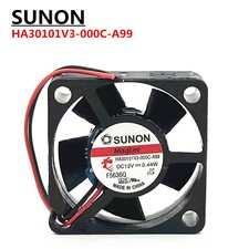 SUNON HA30101V3-000C-A99 3010 12V 0.44W 3CM Ultra-quiet Fan 2-wire