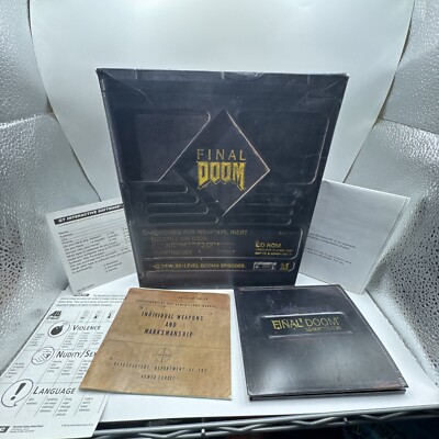 Final Doom PC CD ROM Windows 95 Big Box Game