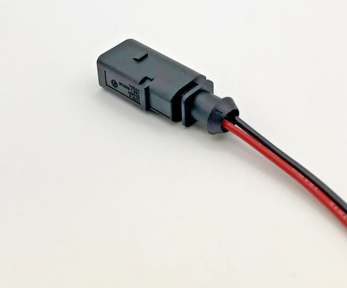 Brake Pad Wear Sensor Connector For VW Audi Skoda 2 PIN Prewired Plug 1J0973802 - Picture 9 of 11