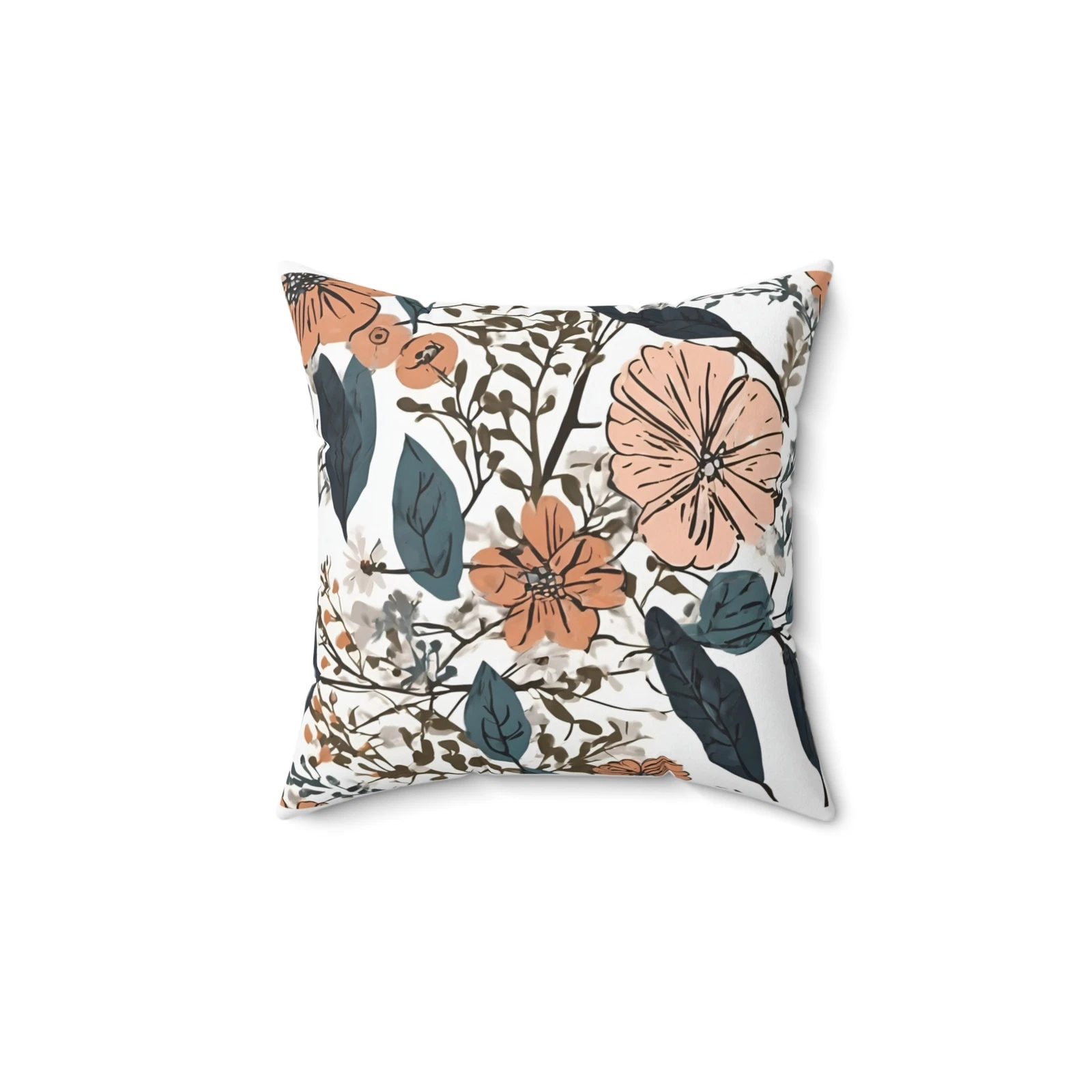 Cozy Spun Pillow for Home Decor, Cushion Cover, Throw Pillow, Living Room