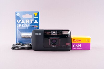 KONICA　BIGMINI　A4 2 Broken Konica Big Mini A4 — Point and shoot cameras at