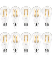 LED Edison Bulbs Dimmable, E26 Bulb 60 watt,