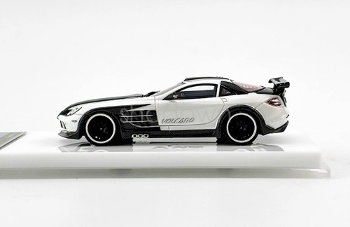 Modellino VMB scala 1:64 bianco per Benz SLR Hamann Coupè Racing Sport resina pressofusa - Foto 4 di 7